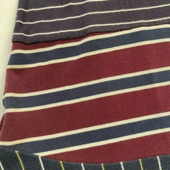 CourtneyCourtney Blue Girls Dress 7/8 Sleeveless Cotton Twirly Skirt Handmade - Picture 7 of 8